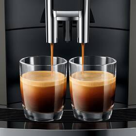 Automatický kávovar Jura W8 Dark Inox šedá barva
