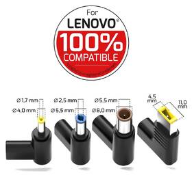 Napájecí adaptér PORT CONNECT GaN2 65 W, LENOVO černý

 obrázek produktu 1 z 7