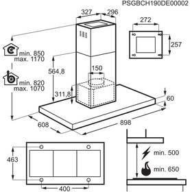 Odsavač par Electrolux KFIB19X 

 obrázek produktu 13 z 13