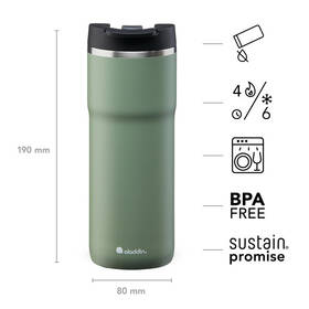 Termohrnek Aladdin 470 ml Sage Green 

 obrázek produktu 1 z 5