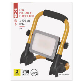 Reflektor EMOS Ilio, 21W, přenosný, neutrální bílá černý/žlutý

 obrázek produktu 2 z 2