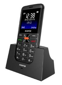 Mobilní telefon Aligator A910 4G Senior černá barva
