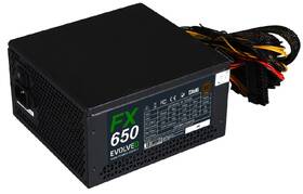 Zdroj Evolveo FX650 650W 80+ Bronze černý

 obrázek produktu 2 z 3
