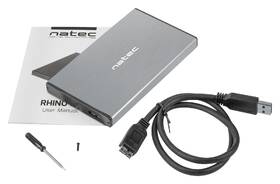 Box na HDD Natec Rhino Go, 2,5" SATA, 3.2 Gen1 šedý

 obrázek produktu 4 z 6