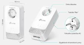 Síťový rozvod LAN po 230V TP-Link PG2400P KIT bílý

 obrázek produktu 7 z 7