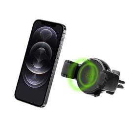 Držák na mobil FIXED Roll 2 do mřížky ventilace, bezdrátové nabíjení 15W černý

 obrázek produktu 5 z 10