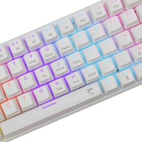 Klávesnice White Shark WAKIZASHI 2, Blue Switch, US layout bílá

 obrázek produktu 1 z 6