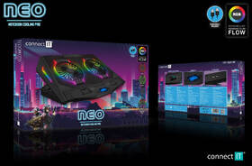 Chladící podložka pro NTB Connect IT NEO RGB do 17" černá

 obrázek produktu 10 z 10
