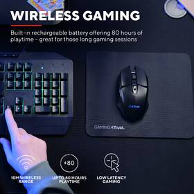 Myš Trust GXT 112 Felox + podložka pod myš černá

 obrázek produktu 7 z 13