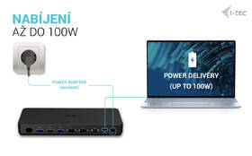 Dokovací stanice i-tec USB-C Triple 4K Display Gen2 Pro, PD 100W 

 obrázek produktu 5 z 11