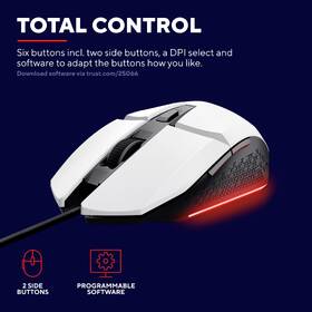 Myš Trust GXT 109 Felox bílá

 obrázek produktu 7 z 8