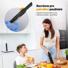 Akumulátorový vysavač Lauben Hand Vacuum 2in1 120BC černý

 obrázek produktu 26 z 27