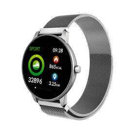 Fitness náramek Carneo SlickFit Oxygen+ stříbrný

 obrázek produktu 2 z 2