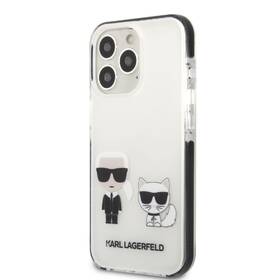 Kryt na mobil Karl Lagerfeld Karl and Choupette na Apple iPhone 13 Pro bílý

 obrázek produktu 1 z 3