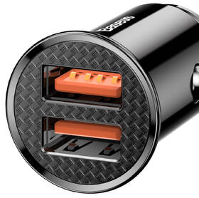 Adaptér do auta Baseus 2x USB, 30 W, QC 3.0 černý

 obrázek produktu 3 z 5