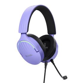 Headset Trust GXT 490P FAYZO, USB fialový

 obrázek produktu 1 z 14