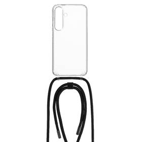 Kryt na mobil FIXED Pure Neck s černou šňůrkou na krk na Samsung Galaxy S24 průhledný

 obrázek produktu 1 z 3