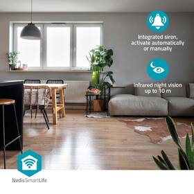 IP kamera Nedis SmartLife WIFICI08CWT bílá

 obrázek produktu 8 z 12