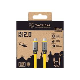 Kabel Tactical Fat Man 2.0 USB-C/USB-C 1m žlutý

 obrázek produktu 3 z 3