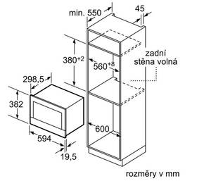 Mikrovlnná trouba Bosch BFL634GW1 bílá

 obrázek produktu 4 z 7