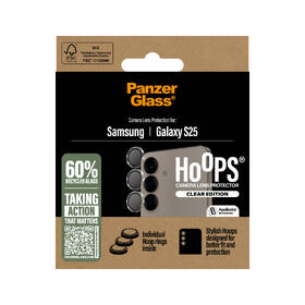 Ochranné sklo čočky fotoaparátu PanzerGlass HoOps na Samsung Galaxy S25 průhledné

 obrázek produktu 4 z 9