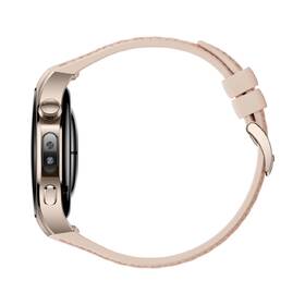 Chytré hodinky Huawei Watch 5 42 mm LTE NFC - Gold + Beige Strap 

 obrázek produktu 5 z 6