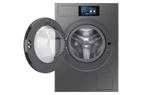 Set výrobků Samsung WF90F09C4SU4 + DV90F09F4SU4 stříbrná barva
