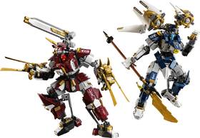 Stavebnice LEGO® NINJAGO® 71870 Dvojice titánských robotů 

 obrázek produktu 1 z 8