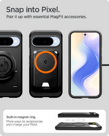 Kryt na mobil Spigen Tough Armor MagSafe na Google Pixel 10 Pro/Pixel 10 černý

 obrázek produktu 15 z 15