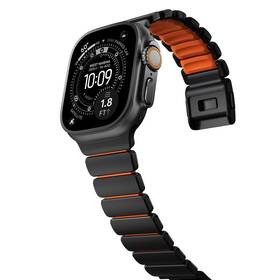 Řemínek NOMAD Stratos Titanium FKM na Apple Watch 45/46/49 mm černý/oranžový

 obrázek produktu 8 z 12