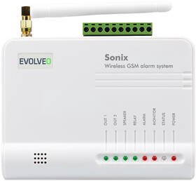 Alarm Evolveo Sonix, bezdrátový, GSM bílé

 obrázek produktu 1 z 5