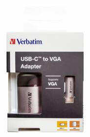 Redukce Verbatim USB-C/VGA šedá

 obrázek produktu 7 z 7