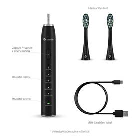 Zubní kartáček TrueLife SonicBrush Clean30 Black 
