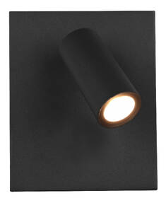 Nástěnné svítidlo TRIO Tunga antracitová barva
