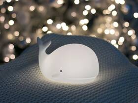 Dětská LED lampička Rabbit & Friends velryba s ovládáním bílá

 obrázek produktu 3 z 3