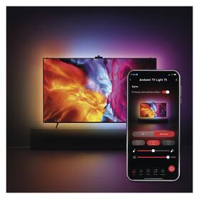 LED pásek EMOS GoSmart Ambientní RGB za TV 75“ (189 cm) ZTV75 

 obrázek produktu 2 z 19