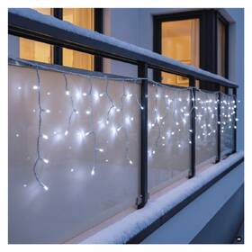 LED řetěz EMOS ICICLE, 50LED, IP44, CW/CW FLA (3m) bílý

 obrázek produktu 1 z 1