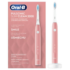 Zubní kartáček Oral-B Slim Clean 2000 Pink 

 obrázek produktu 1 z 2