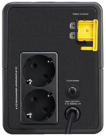 Záložní zdroj APC Easy UPS 900VA, 230V, AVR, Schuko zásuvky 

 obrázek produktu 3 z 5