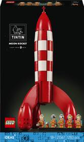 Stavebnice LEGO® Ideas 21367 Tintin® a raketa na Měsíc 

 obrázek produktu 2 z 9