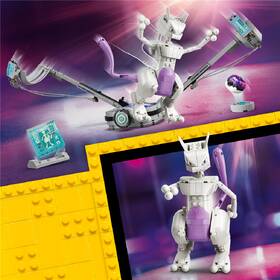 Stavebnice LEGO® Pokémon™ 72163 SMART Play™: Mewtwo a útěk z laboratoře 

 obrázek produktu 4 z 9
