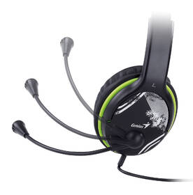 Headset Genius HS-400A černý/zelený

 obrázek produktu 9 z 10