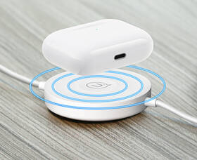 Bezdrátová nabíječka USAMS CC096 + Lightning kabel bílá

 obrázek produktu 2 z 6