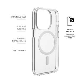 Kryt na mobil FIXED MagPure s podporou MagSafe na Apple iPhone 14 Pro průhledný

 obrázek produktu 1 z 1