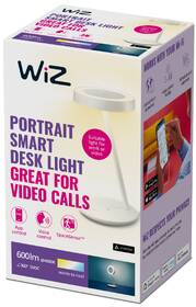 Stolní LED lampička WiZ Portrait, Wi-Fi, Matter bílá

 obrázek produktu 12 z 12