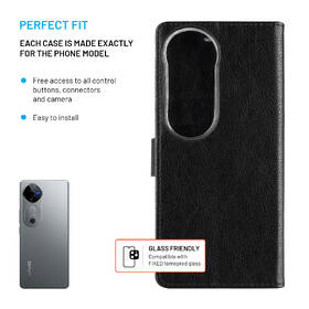 Pouzdro na mobil flipové FIXED Opus na vivo V40/V40 5G černé

 obrázek produktu 3 z 8
