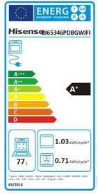 Set výrobků Hisense BI65346PDBGWIFI + HI62FQCB černá barva
