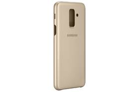 Pouzdro na mobil flipové Samsung Wallet Cover na Galaxy A6+ zlaté

 obrázek produktu 3 z 7