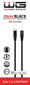 Kabel WG USB-C/Lightning MFi, 20cm černý

 obrázek produktu 1 z 1