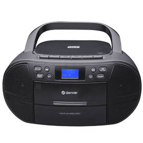 Radiomagnetofon s DAB+/CD Denver TDC-280 černý

 obrázek produktu 2 z 9